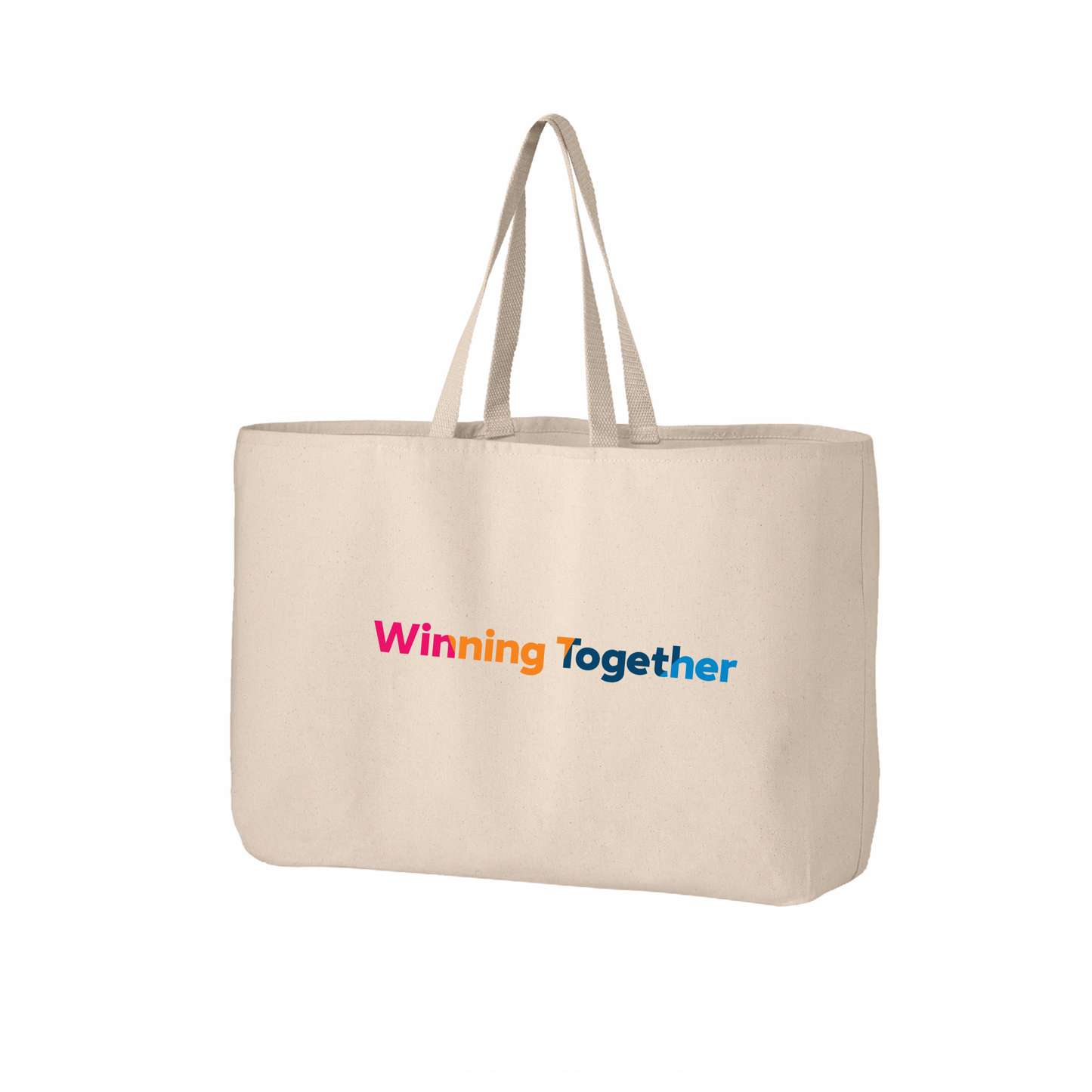 Winning Together Large Tote Bag
