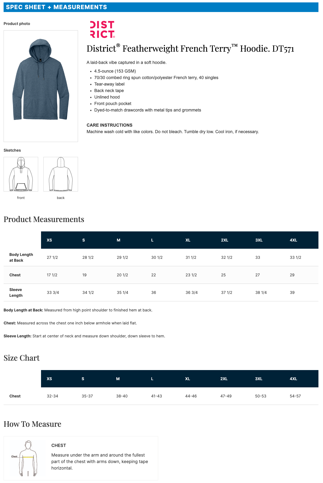 CMM Monochromatic Hoodie