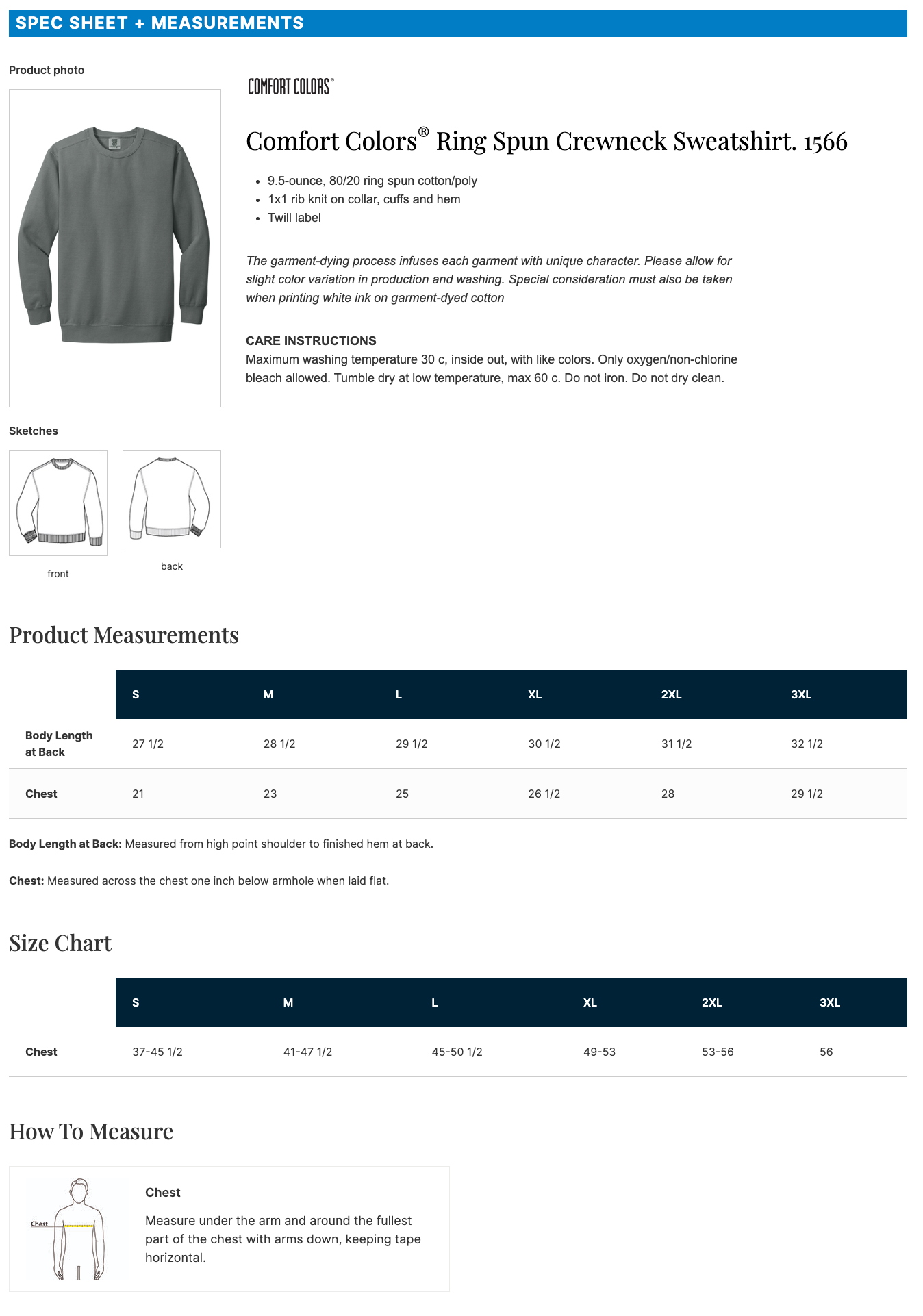 CMM Monochromatic Crewneck